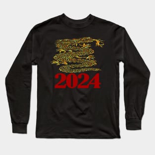 Happy New Year 2024 - 2024 full of good things Long Sleeve T-Shirt